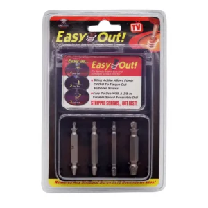 5pcs hex shank broken bolt screw extractor set