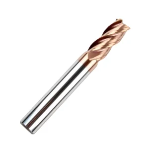 hrc55 carbide copper coated end mill cutter