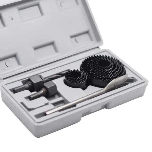 wood plastic carbon steel hole saw set 13pcs