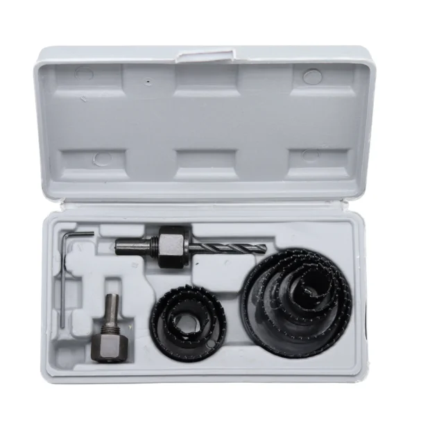 wood plastic carbon steel hole saw set 1pcs (3)