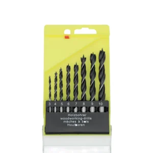 Brad Point Drill Bit Set for Wood - 8 pcs