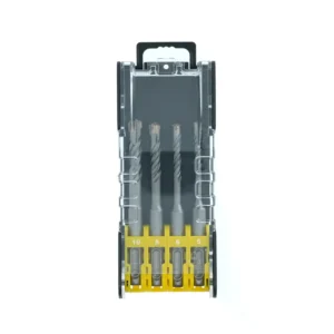 4pcs SDS Plus Hammer Drill Bit Set x 110mm (5, 6, 8, 10mm)