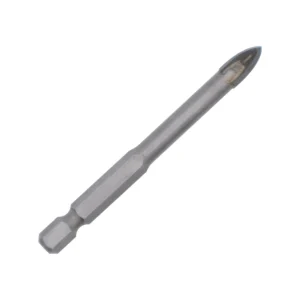 Hex Shank Cross Tip Tile & Glass Drill Bit