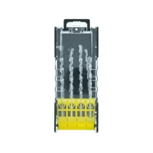 Nickel Plated 8pcs Set TCT Masonry Drill(3,4,5,6,7,8,9,10) in Plastic Box