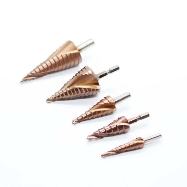 M35 Cobalt Spiral Grooved Step Drill