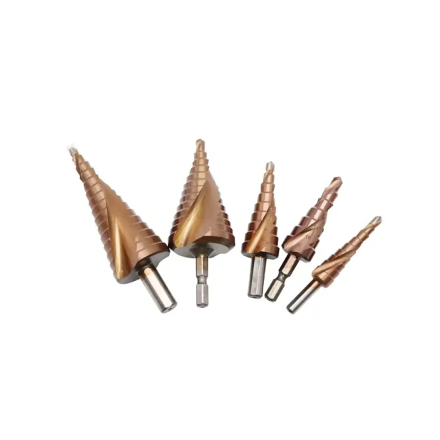 M35 Cobalt Spiral Grooved Step Drill