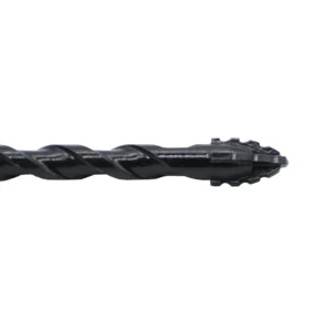 Hex Shank Black Coated New Four-Flute Sawtooth Eccentric Drill Bit