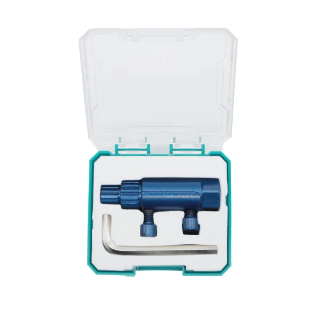 Broken Pipe & Valve Thread Extractor Kit – Easy-Out Bolt Extractor, Blue Coating
