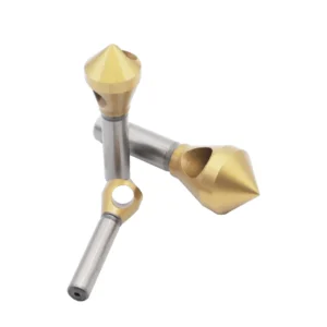 HSS Co5% 90° Chamfering Countersink Deburring Drill Titanium Plated Taper Hole Cutter