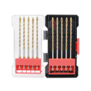 Hex Shank Long Spiral Flute Tilted Eccentric Drill