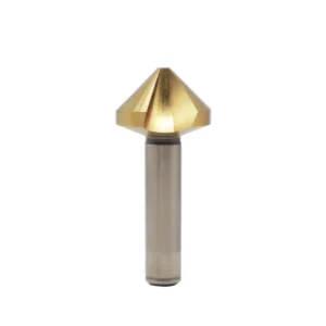 TiN Coated HSS 90° Countersink Chamfering Cutter