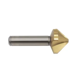 TiN Coated HSS 90° Countersink Chamfering Cutter