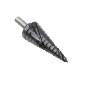 TiAlN Coated Spiral Flute Step Drill Bit – HSS Co5%